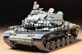 Американский танк морской пехоты M60A1 с реактивной броней с 2 фигурами танкистов - фото 18076