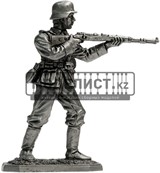 Немецкий пехотинец с винтовкой Mauser 98, 1944-45 гг. - фото 20168