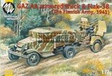 GAZ AA armored truck &amp; Flak-38 - фото 20540