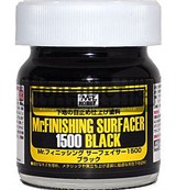 грунтовка MR.FINISHING SURFACER 1500 BLACK 40м - фото 20970