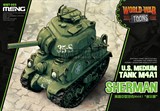 World War Toons Sherman U.S. Medium Tank M4A1 - фото 26654