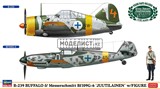 B-239 Buffalo &amp; Messerschmitt Bf109G-6 `FAF` - фото 32622