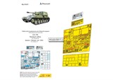 СУ-76 надгусеничные полки (Звезда) МД 035520