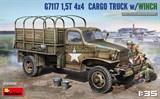 G7117 1,5T 4×4 CARGO TRUCK w/WINCH - фото 34033