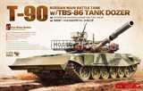 Russian Main Battle Tank T-90 w/TBS-86 Tank Dozer - фото 34647