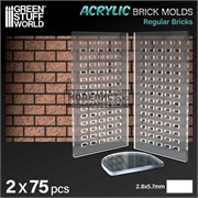 Акриловые формы - Кирпичи 8435646520605