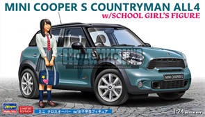 Mini Cooper S Countryman All4 w/School Girl's Figure 18272