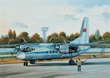 Пассажирский самолет Ан-24Б Аэрофлот СССР/ LOT - фото 4908