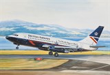 Пассажирский авиалайнер Б-732 British Airways - фото 4912