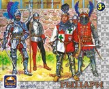Рыцари, набор из 6 фигур - фото 6063