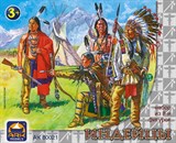 Индейцы, набор из 8 фигур - фото 6079
