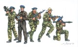 Солдаты  Soviet Special Forces "SPETSNAZ" (1980s) (1:72) - фото 9307