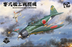 A6M2 Zero Fighter w/Interior of the Engine and Weapons BF 006 - фото 46781