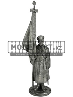Знаменосец-подпрапорщик 195 пех Оровайского полка, 1916 г Россия WW 1-6 - фото 46926