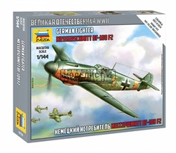 Немецкий истребитель Мессершмитт BF-109F2 6116 - фото 47352