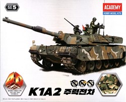 Цветной набор основного боевого танка K1A2 15404 - фото 47698