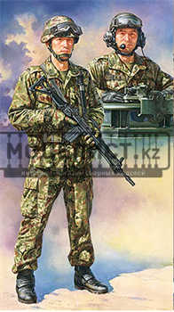 Japan Ground Self Defense Force Tank Crew Set 36316 - фото 47774