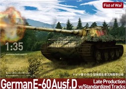 German E60 ausf.D late type 12.8cm tank 35029